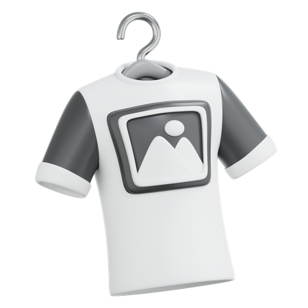 Camiseta sablon  3D Icon