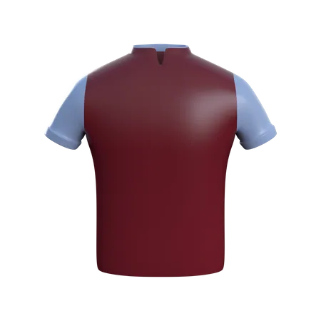 Camisa de futebol aston villa  3D Icon