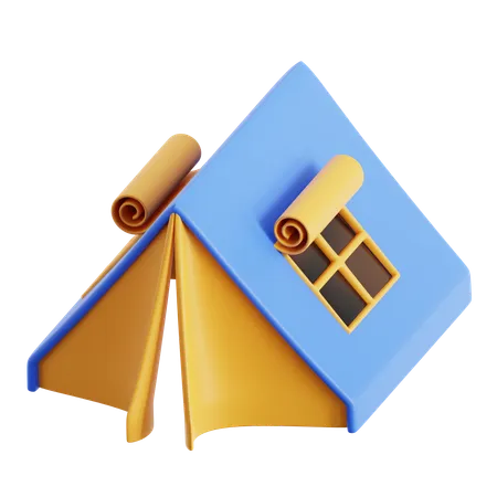 Camp  3D Icon