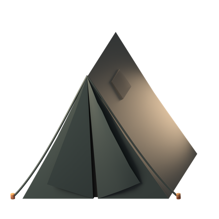 Camp  3D Icon