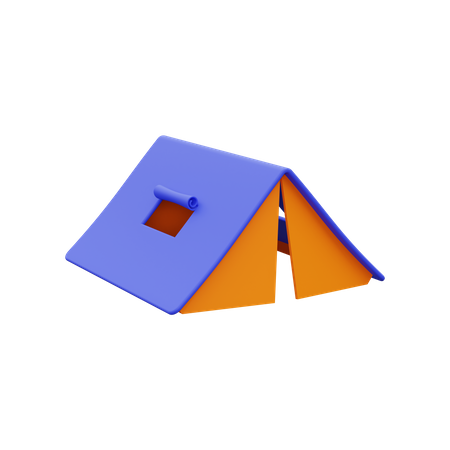 Camp  3D Icon