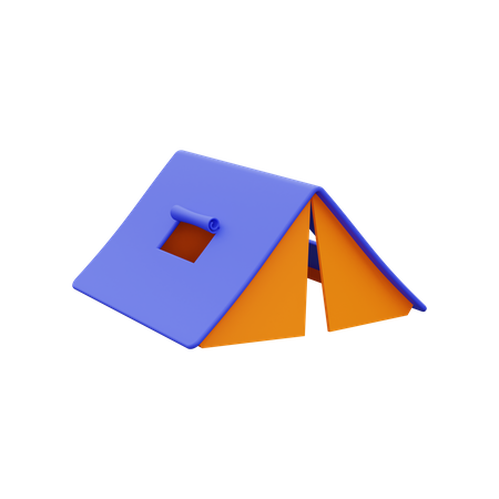 Camp 3D Icon