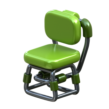 Camp Chair  3D Icon