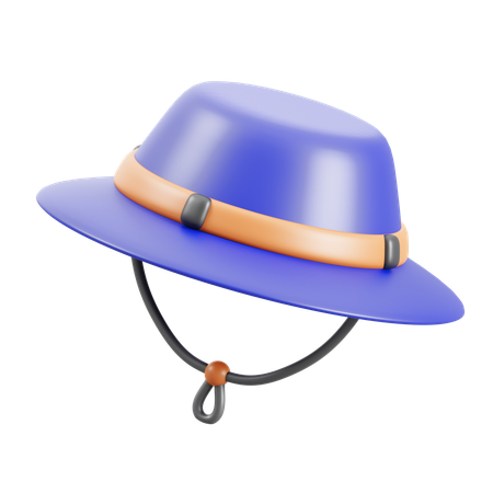 Camp Hat  3D Icon