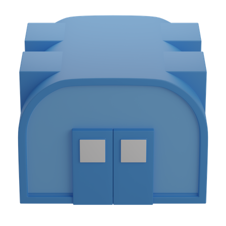 Camp militaire  3D Icon