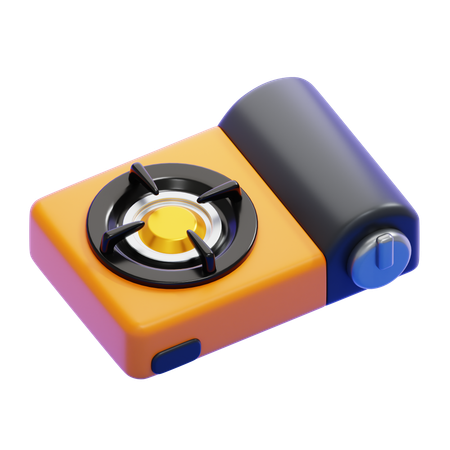 Camp Stove  3D Icon