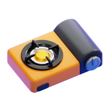 Camp Stove  3D Icon