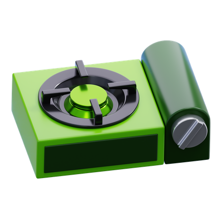 CAMP STOVE  3D Icon