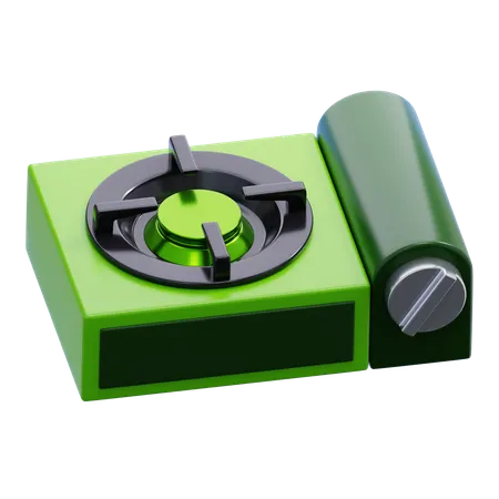 CAMP STOVE  3D Icon