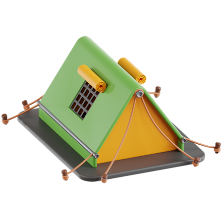 Camp Tent  3D Icon