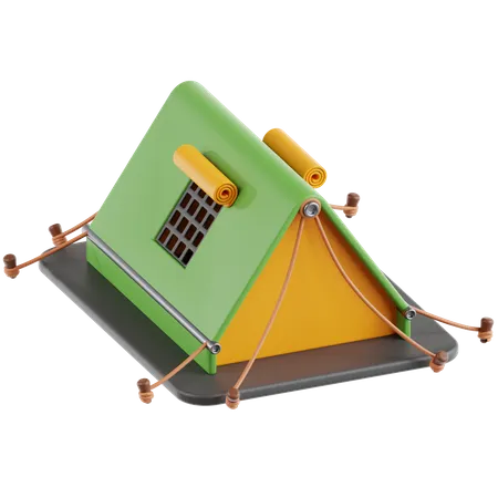 Camp Tent  3D Icon