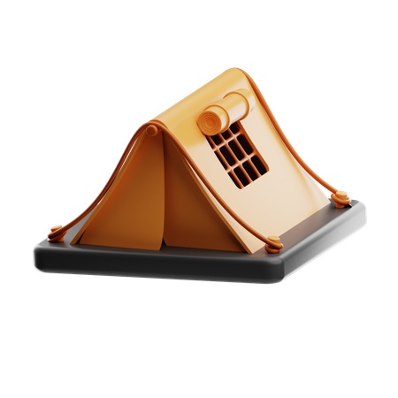 Camp Tent  3D Icon