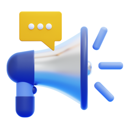 Campaign  3D Icon