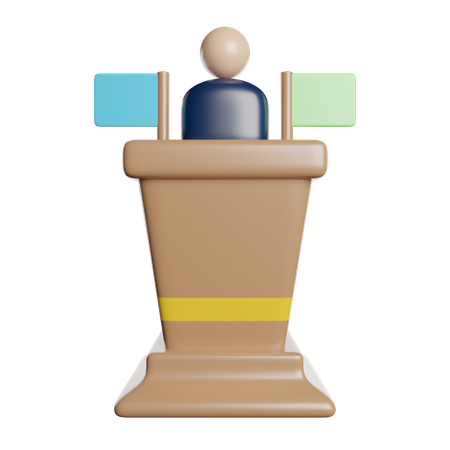 Campaign  3D Icon