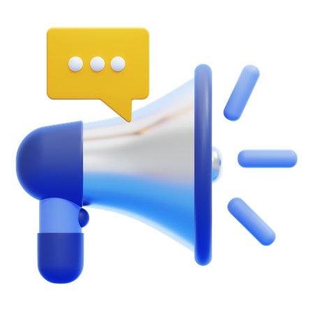 Campaign  3D Icon
