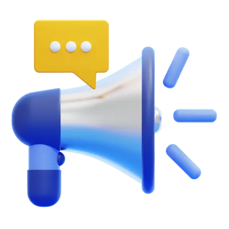 Campaign  3D Icon