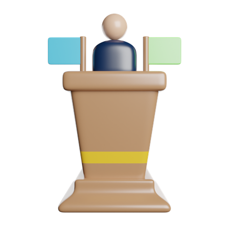 Campaign  3D Icon