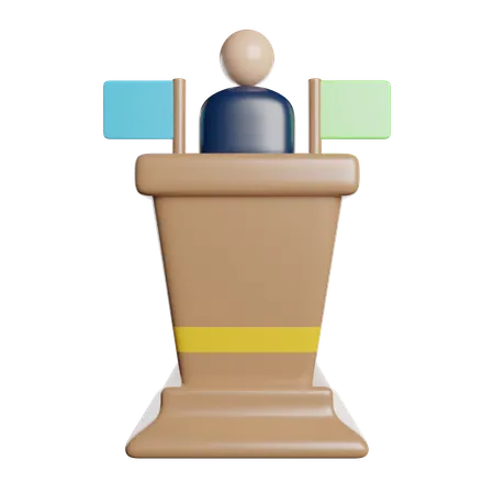 Campaign  3D Icon