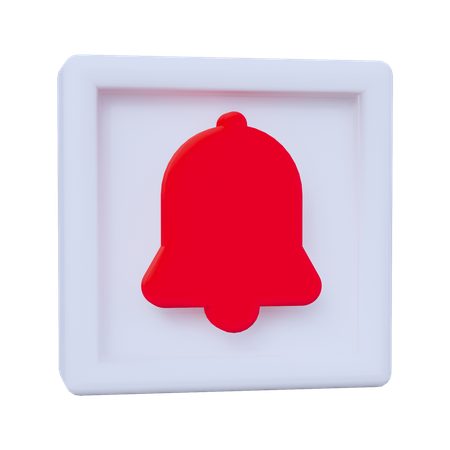 Sino de notificação  3D Icon