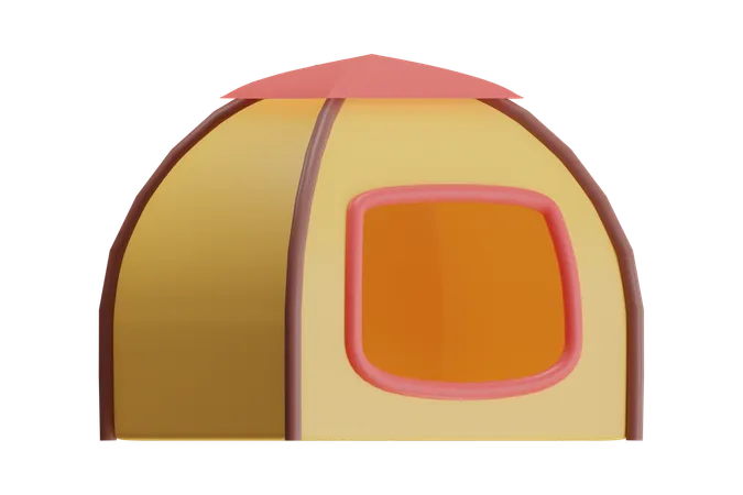 Cámping  3D Icon