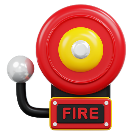 Alarma de campana  3D Icon