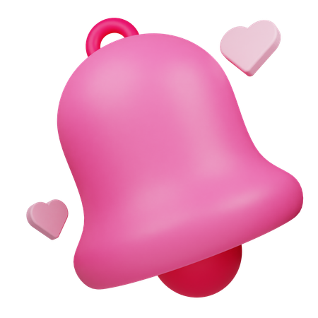 Campana de amor  3D Icon