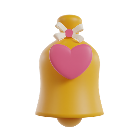 Campana de boda  3D Icon