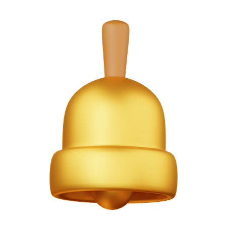 Campana de mano  3D Icon