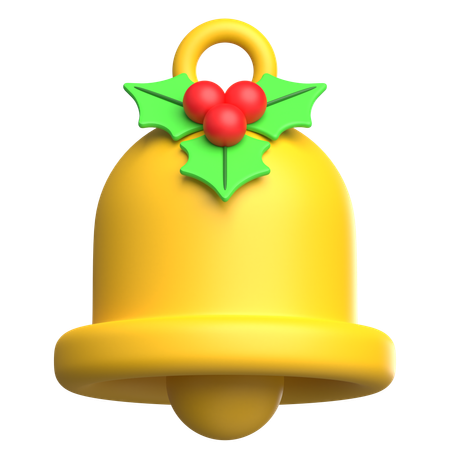 Campana de navidad  3D Icon