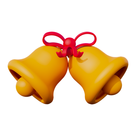 Campana de navidad  3D Icon