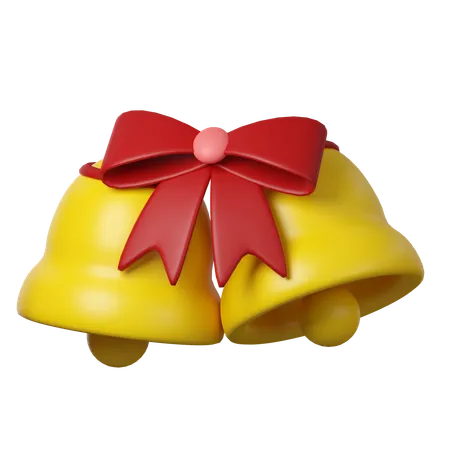 Campana de navidad  3D Icon