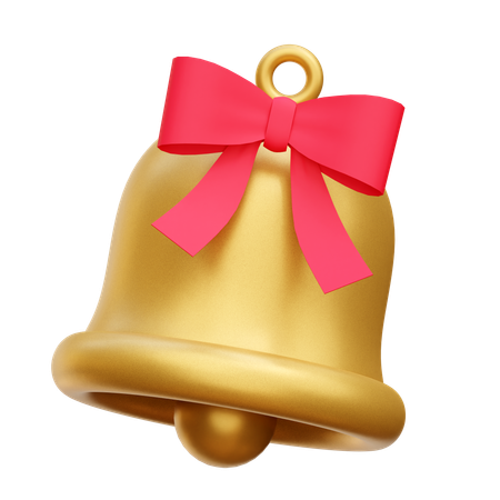 Campana de navidad  3D Icon