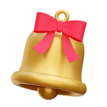 Campana de navidad  3D Icon