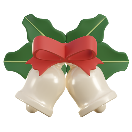 Campana de navidad  3D Icon