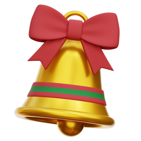 Campana de navidad  3D Icon