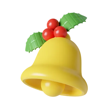 Campana de navidad  3D Icon