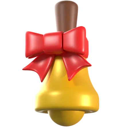 Campana de navidad  3D Icon