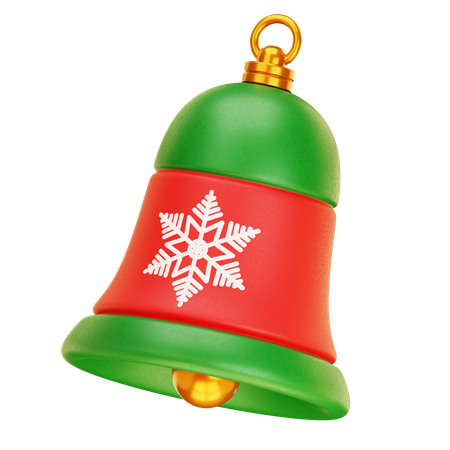 Campana de navidad  3D Icon