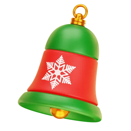 Campana de navidad  3D Icon