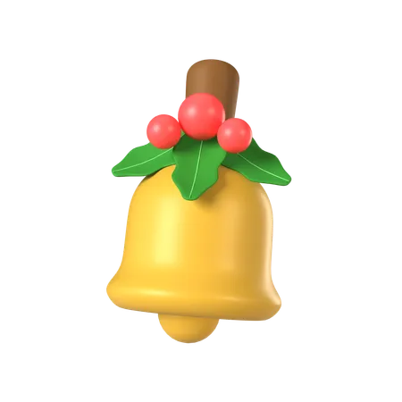 Campana de navidad  3D Icon