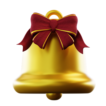 Campana de navidad  3D Icon