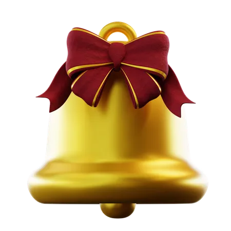 Campana de navidad  3D Icon