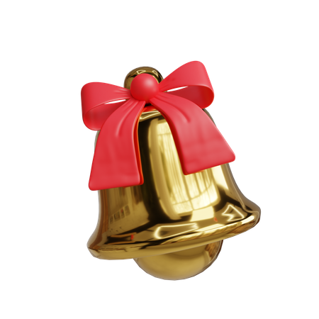 Campana de navidad  3D Icon