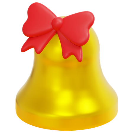 Campana de navidad  3D Icon