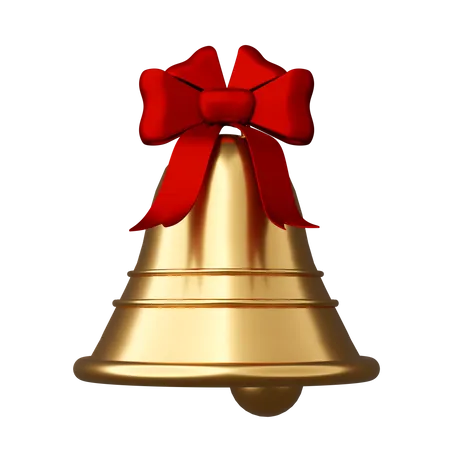 Campana de navidad  3D Icon