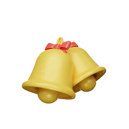 Campana de navidad  3D Icon