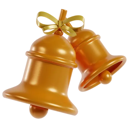 Campana de navidad  3D Icon