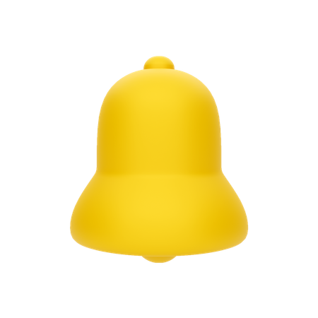 Campana de notificación  3D Icon