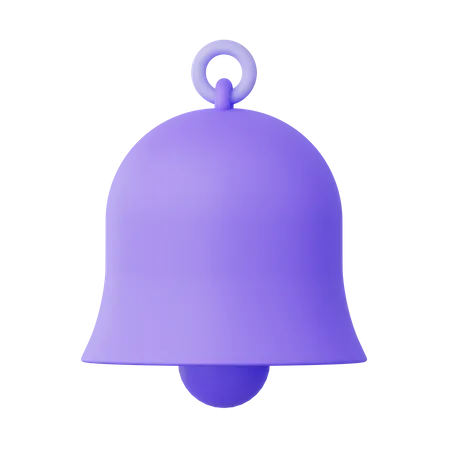 Campana de notificación  3D Icon