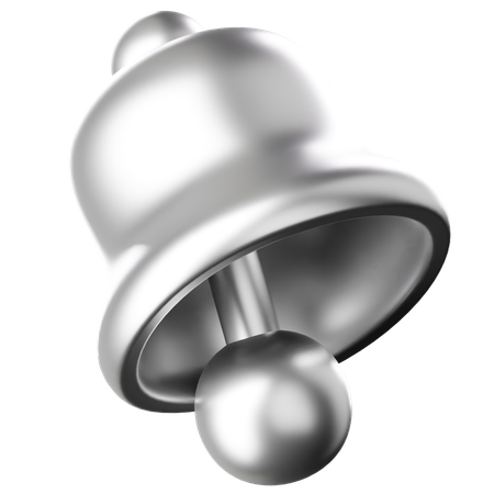 Campana de plata  3D Icon